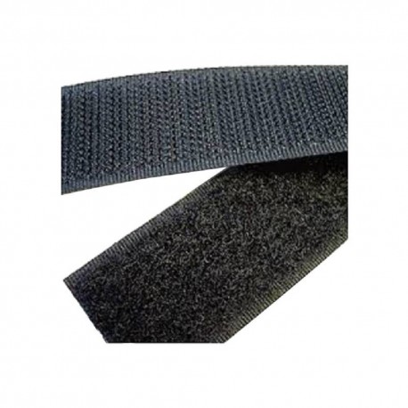 Ταινία Velcro Μαύρη 20mm ανά 1 μέτρο