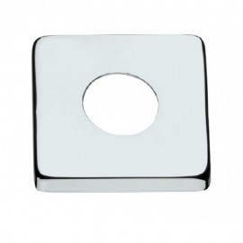 Ροζέτα μπαταριών 1/2" χρωμέ τετράγωνη 47mm RR 130S