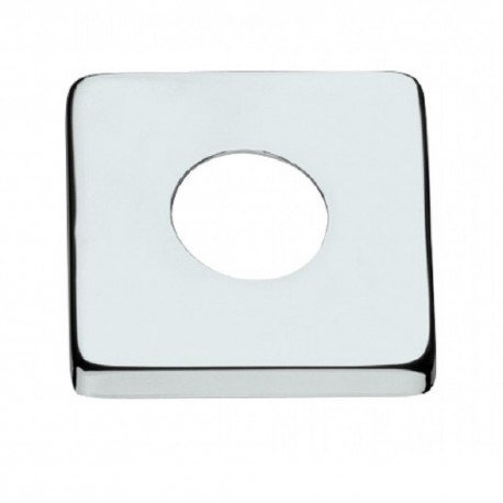 Ροζέτα μπαταριών 1/2" χρωμέ τετράγωνη 47mm RR 130S