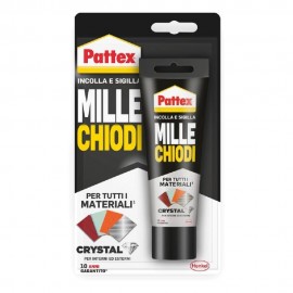 Σφραγιστικό-συγκολλητικό υπέρ διάφανο Crystal Mille Chiodi PATTEX