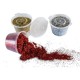 Χρυσόσκονη Glitter για τεχνοτροπίες 120ml Olympos