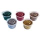 Χρυσόσκονη Glitter για τεχνοτροπίες 120ml Olympos