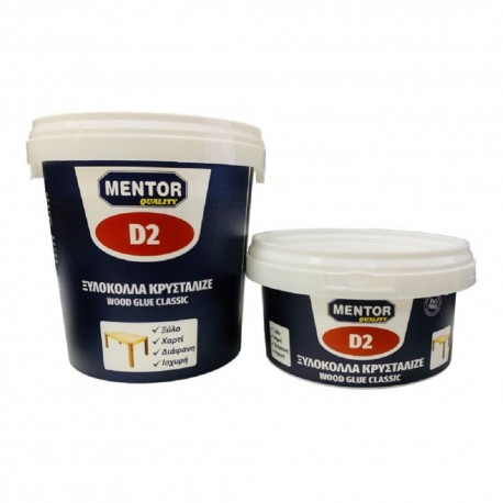 Ξυλόκολλα κρυσταλιζέ D2 MENTOR