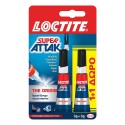 Κόλλα Στιγμής Super Attak Ρευστή Original 3gr 1+1 δώρο Loctite