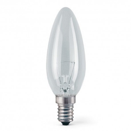 Λάμπες Πυρακτώσεως 25W Ε14 Κεράκια 240V Διάφανες OEM