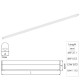 Φωτιστικό Πάγκου Led 8w 57cm VITOONE 2310360