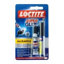 Κόλλα στιγμής για πλαστικά Super Attak All Plastics Loctite