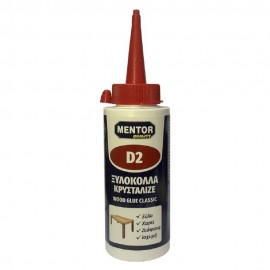 Κόλλα ξύλου κρυσταλιζέ μπιμπερό 200gr D2 MENTOR
