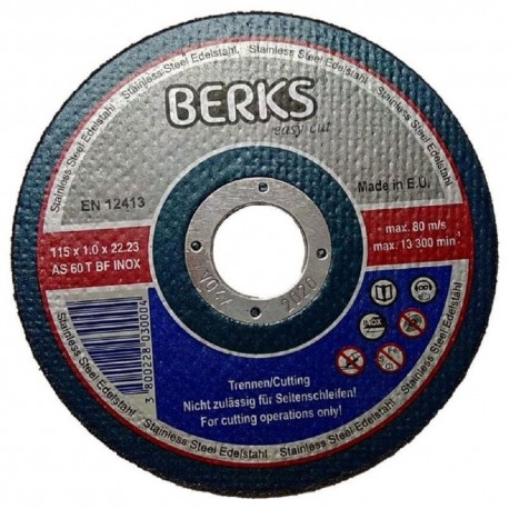 Δίσκος κοπής INOX Φ230Χ2,0Χ22,23 mm AS36 T BF Berks