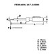 Κατσαβίδι δοκιμαστικό 140mm FERRARA
