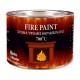 Χρώμα υψηλής θερμοκρασίας μαύρο 700°C 150ml MENTOR