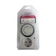 Χρονοδιακόπτης πρίζας 16A 24 ωρών Eurolamp 147-35000