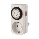 Χρονοδιακόπτης πρίζας 16A 24 ωρών Eurolamp 147-35000