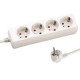 Πολύπριζο με καλώδιο 1.5m 3X1.5mm Eurolamp