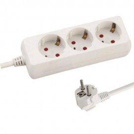 Πολύπριζο με καλώδιο 3m 3X1.5mm Eurolamp
