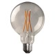 Λάμπα LED Filament γλόμπος G95 E27 11w ντιμαριζόμενη γυάλινη Eurolamp