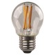 Λάμπα LED σφαιρική FILAMENT G45 E27 2700K γυάλινη Eurolamp