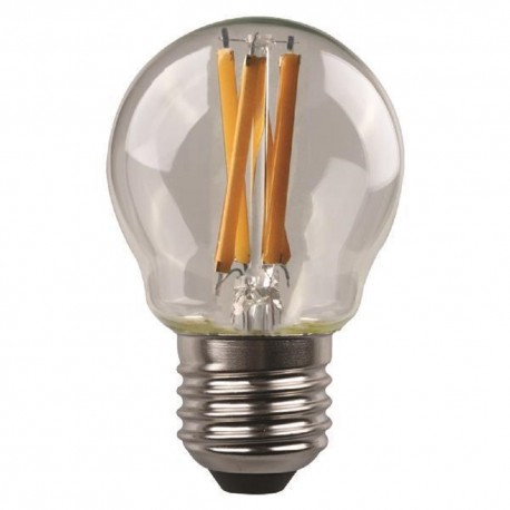 Λάμπα LED σφαιρική FILAMENT G45 E27 2700K γυάλινη Eurolamp