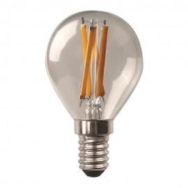 Λάμπα LED σφαιρική FILAMENT G45 E14 2700K γυάλινη Eurolamp