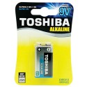 Μπαταρία Toshiba αλκαλική 9V μεγάλη 6LF22