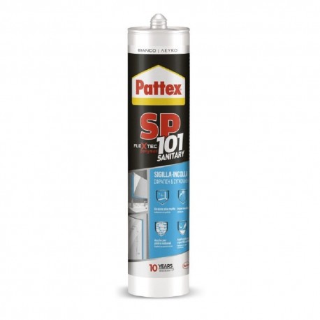 SP101 SANITARY Σφραγιστικό Συγκολλητικό 280ml Pattex