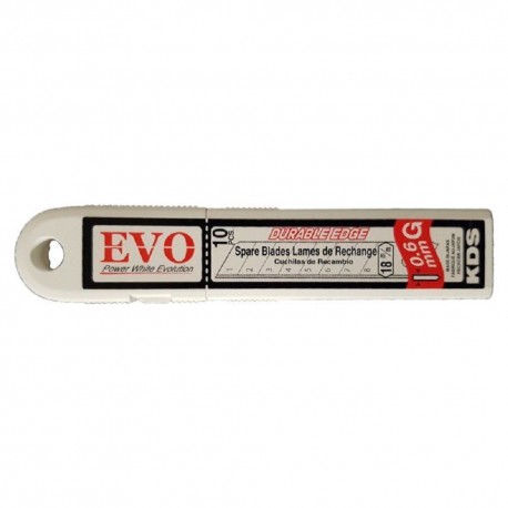 Λάμες ανταλλακτικές 18mm σετ 10 τεμ. KDS GB-10 EVO