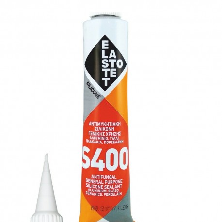 Σιλικόνη Αντιμυκητιακή 80ml S400 ELASTOTET
