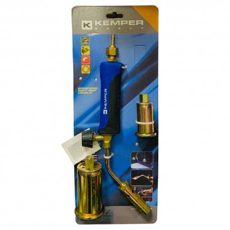 Φλόγιστρο προπανίου με 3 κεφαλές 1217 KIT Kemper