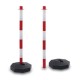 Κολώνα PVC 90cm με βάση πλήρωσης PARK-DH-GC-2