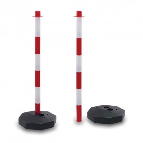 Κολώνα PVC 90cm με βάση πλήρωσης PARK-DH-GC-2
