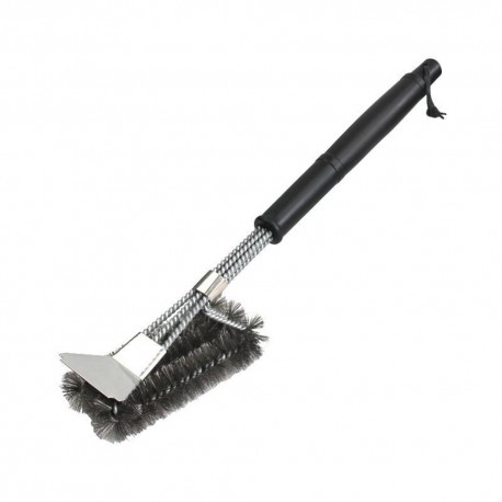 Συρματόβουρτσα καθαρισμού ψησταριάς BBQ GRILL BRUSH WORK PLUS 75144