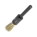 Συρματόβουρτσα πινέλο Φ12 με αξονάκι 6mm JAZ BH1225G