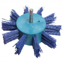Συρματόβουρτσα νάυλον Φ100 με αξονάκι 6mm Makita D-45755