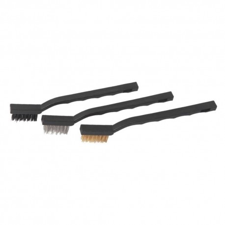 Συρματόβουρτσες χειρός μίνι σετ 3 τεμ. WORKPRO W004400