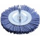 Βούρτσα στρογγυλή νάυλον Φ100 με αξονάκι 6mm PG 497.20