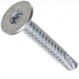 Τρυπανόβιδες 6,3mm φρεζάτη Torx γαλβανιζέ 100 τεμ. OEM