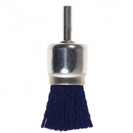 Βούρτσα πινέλο νάυλον Φ25 με αξονάκι 6mm PG 497.50
