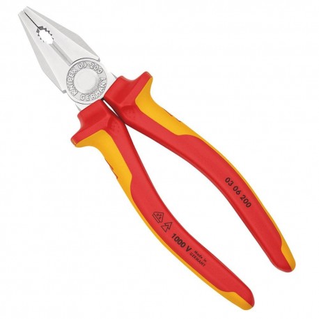 Πένσα ηλεκτρολογική 1000V KNIPEX 03 06