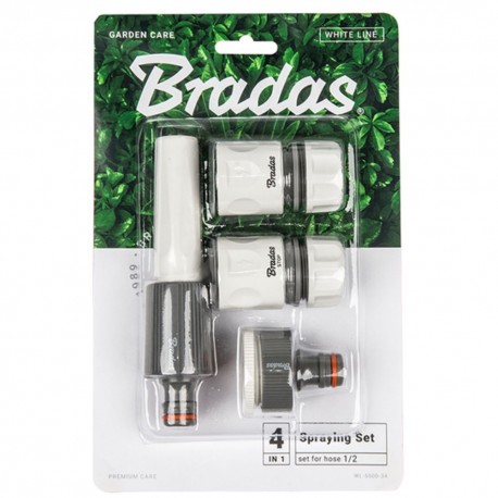 Εξαρτήματα ποτίσματος σετ 4 τεμ. Bradas WL550012K