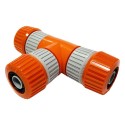 Διακλαδωτής "Τ" για λάστιχο 1/2"-5/8" πλαστικός Siroflex 4489