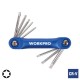 Κλειδιά Άλλεν Torx σουγιάς σετ 8 τεμ. Workpro W022019