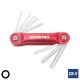 Κλειδιά Άλλεν σουγιάς σετ 8 τεμ. Workpro W022008