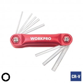 Κλειδιά Άλλεν σουγιάς σετ 8 τεμ. WORKPRO W022008