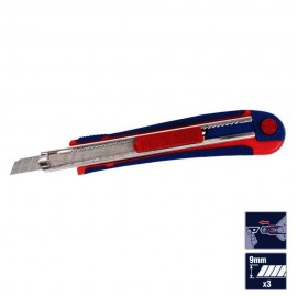 Μαχαίρι πλαστικό 9mm WORKPRO W012007