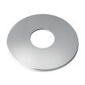 Ροζέτα μπαταριών 1/2" επίπεδη Inox Φ65  OEM