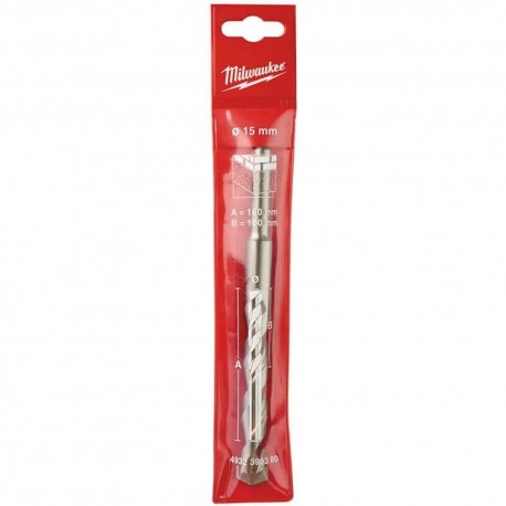 Διαμαντοτρύπανο Φ15x160 DIN 8039 Milwaukee 4932399380
