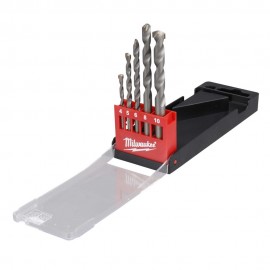 Διαμαντοτρύπανα Σετ 5 τεμ. Φ4-Φ10 Milwaukee 4932480157