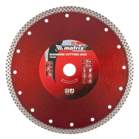 Δίσκος Διαμαντέ Πλακιδίων Φ230x22.2 Mtx 731369