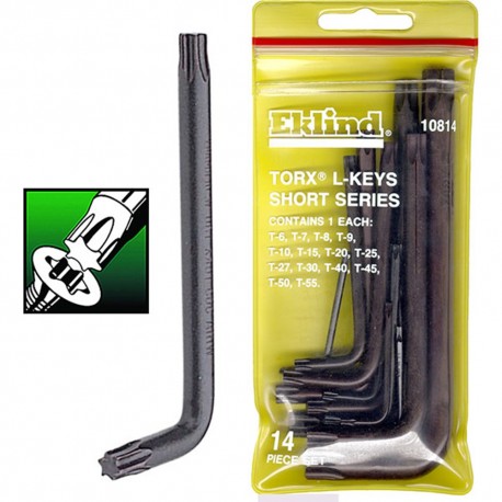 Κλειδιά άλλεν Torx σετ 14 τεμ. T6-T55 EKLIND U.S.A. 10814