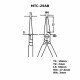 Μυτοτσίμπιδο πολλαπλών χρήσεων 150mm MTC-29AB